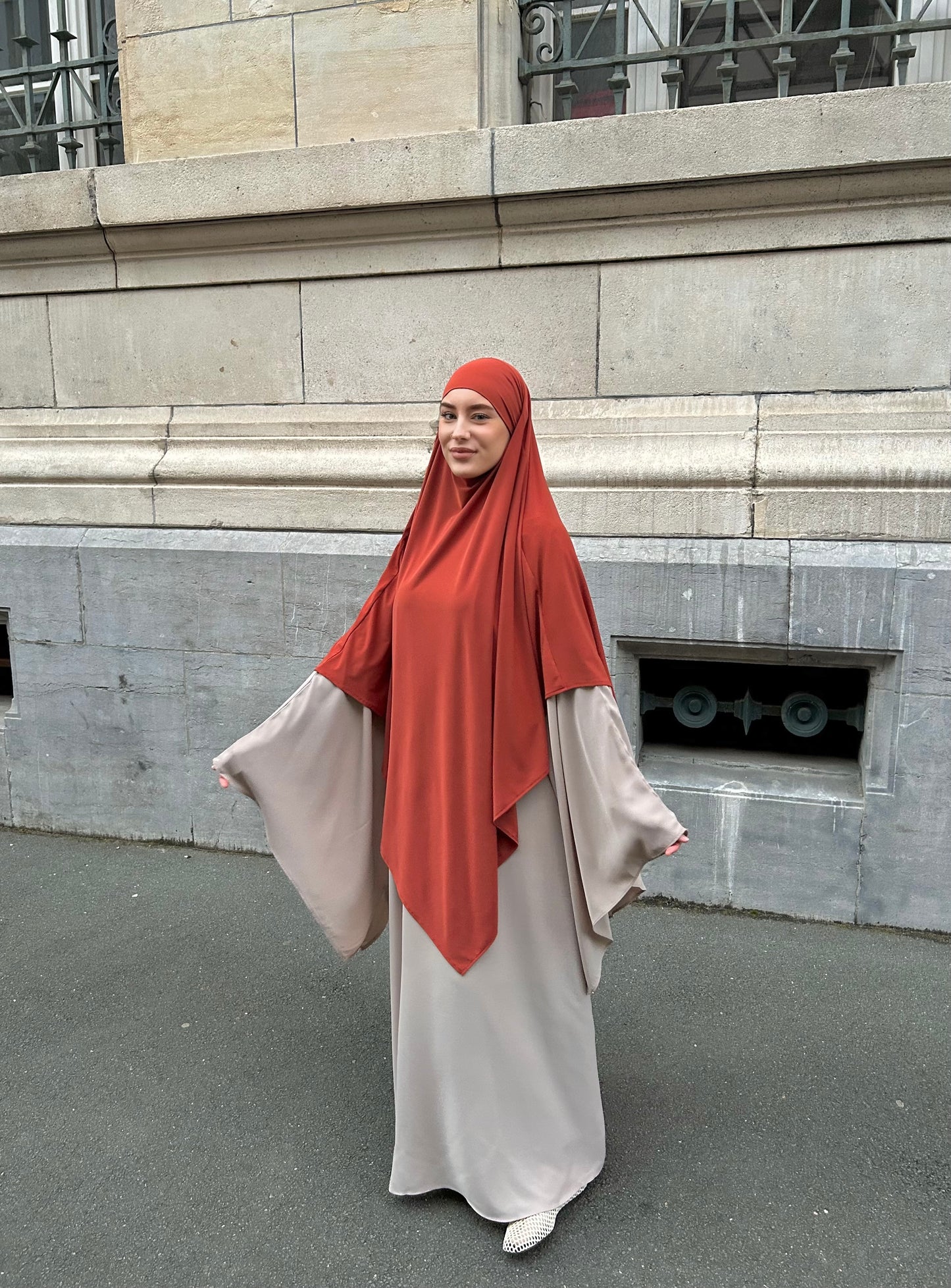 Maxi khimar jersey premium
