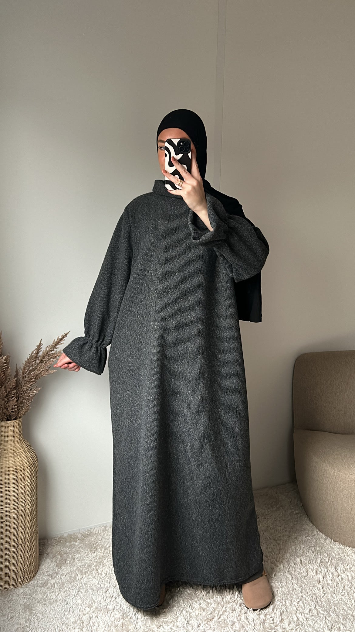 Abaya tulipe hiver