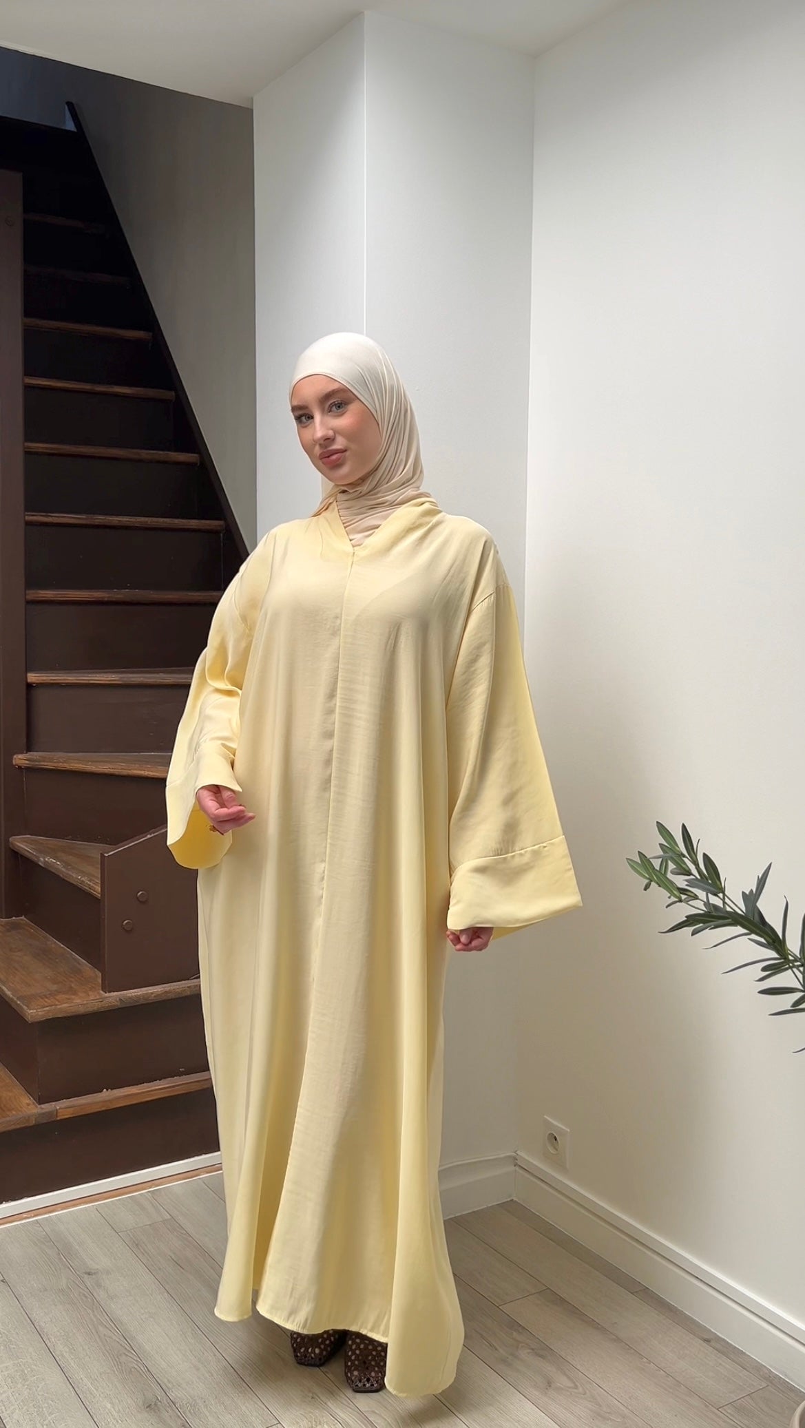 Abaya Dune jaune