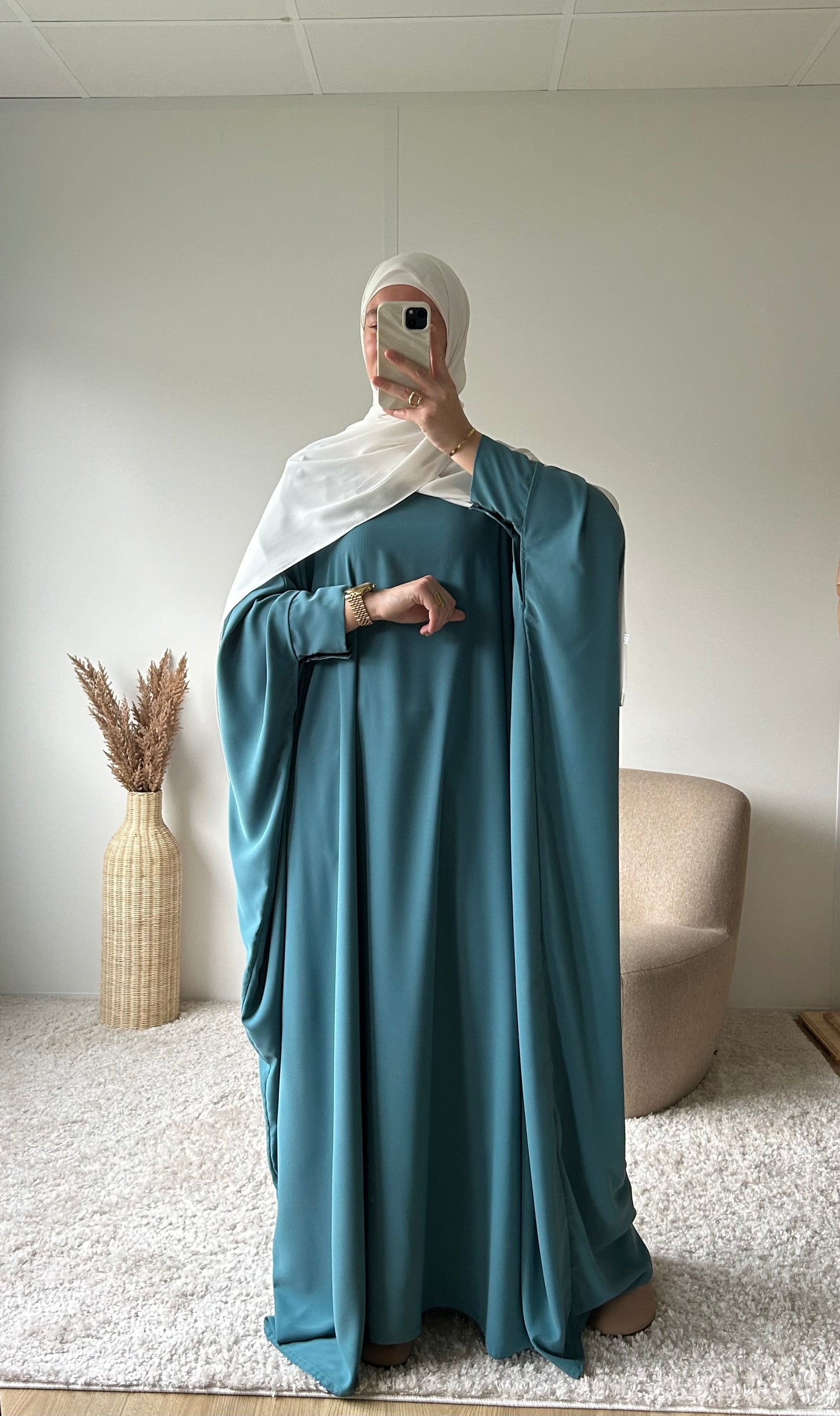 Abaya saoudienne en soie de Médine