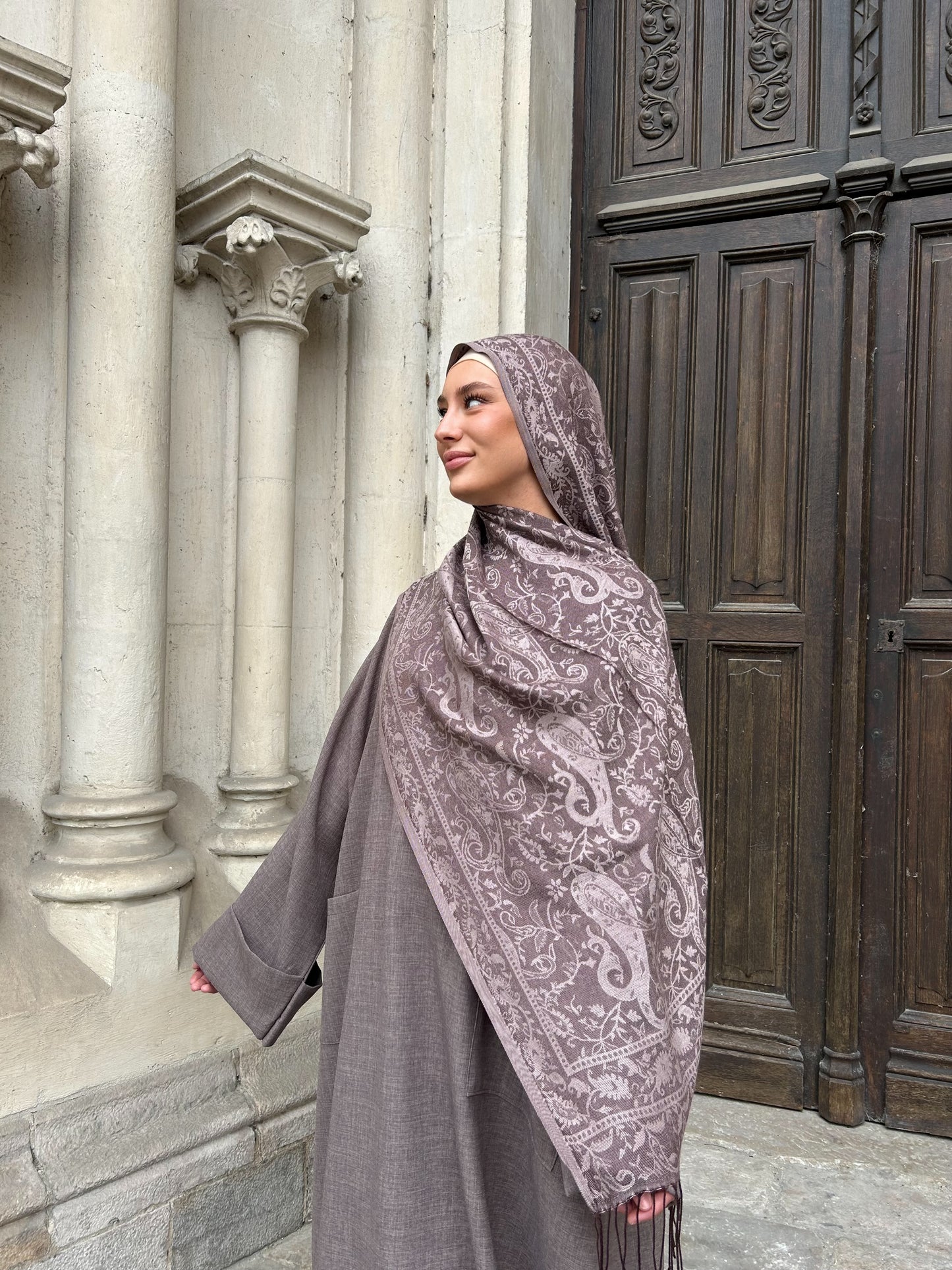Hijab pashmina